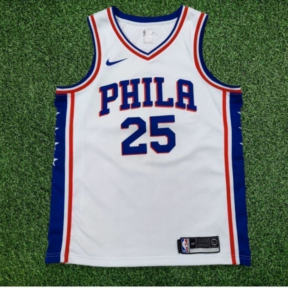 NWOT NIKE DRIFIT SWINGMAN SIMMONS JERSEY - Picture 1 of 3